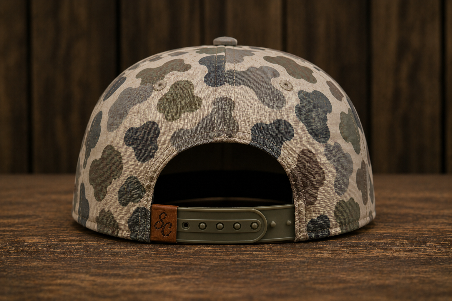 * PRE-ORDER * Swamp Crew Co. “Backwater” Camo Rope Hat